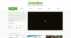 Desktop Screenshot of green-box.fr
