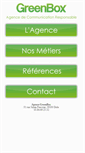 Mobile Screenshot of green-box.fr